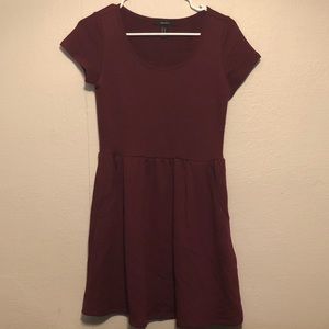 Forever 21 purple skater dress